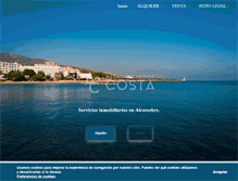 Tablet Screenshot of costaalcossebre.es